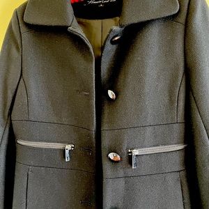 Kenneth Cole  New York Vintage Wool Trench size 2